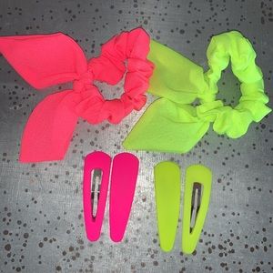 NEON HAIR ACCESSORIES